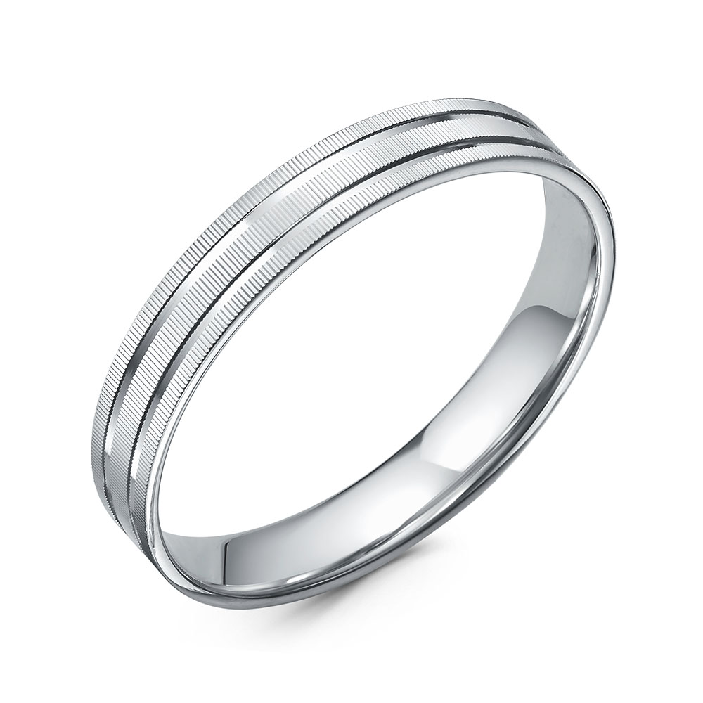 Ювелирное изделие - Обручальное кольцо из серебра в магазине Best-Gold 157918