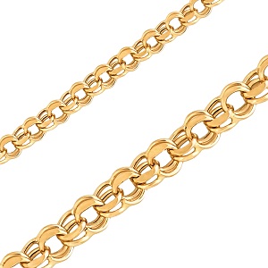 Ювелирное изделие - Цепь из красного золота фантазийное плетение в магазине Best-Gold 027788