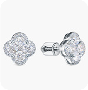 Серьги с бриллиантами