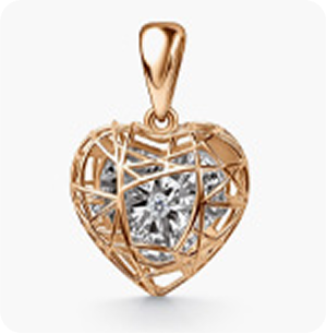 Подвески с бриллиантами