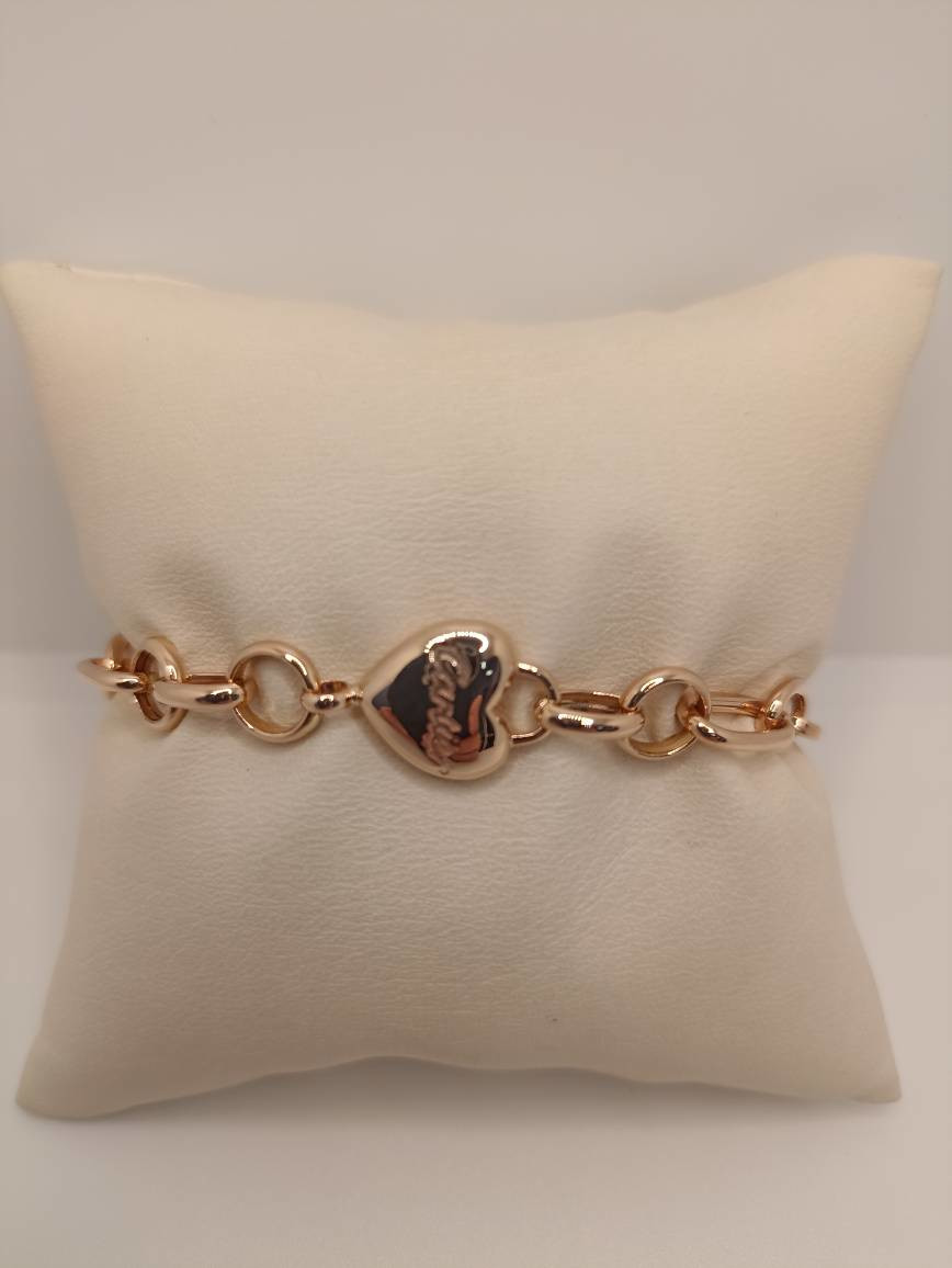 Браслет из красного золота