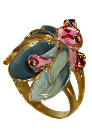 Ювелирное изделие - Кольцо из серебра с фианитами в магазине Best-Gold 145038