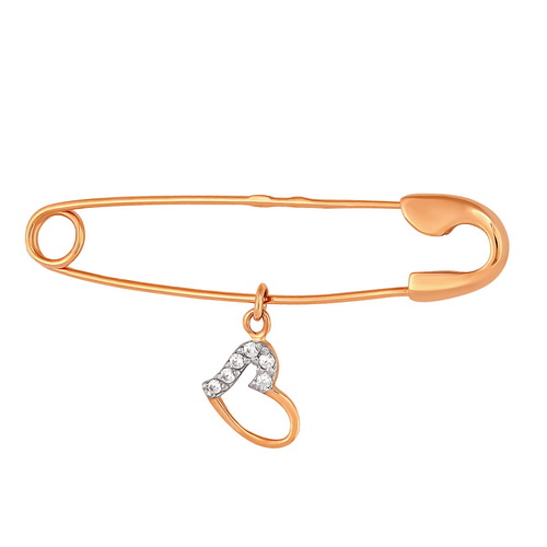 Ювелирное изделие - Булавка из красного золота в магазине Best-Gold 126616