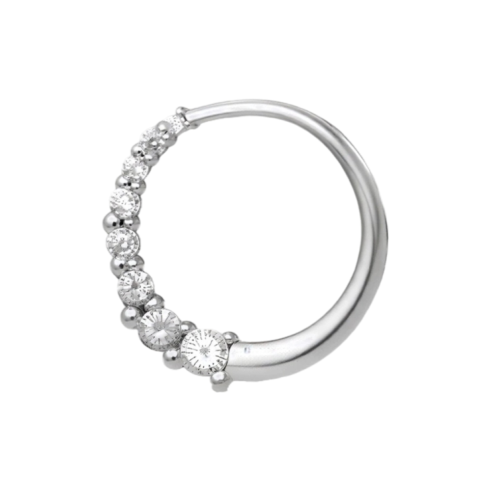 Ювелирное изделие - Подвеска из белого золота с бриллиантами в магазине Best-Gold 088147