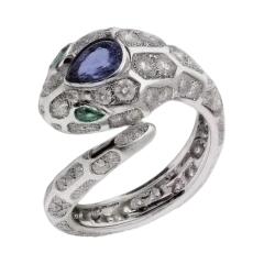 Ювелирное изделие - Кольцо из серебра с цирконием в магазине Best-Gold 150375