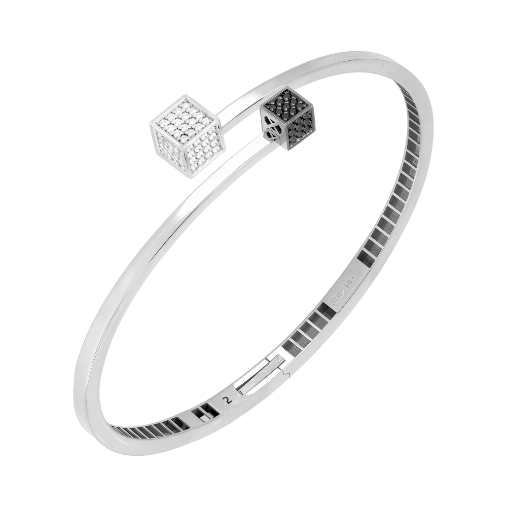 Ювелирное изделие - Браслет из белого золота с бриллиантами в магазине Best-Gold 157341