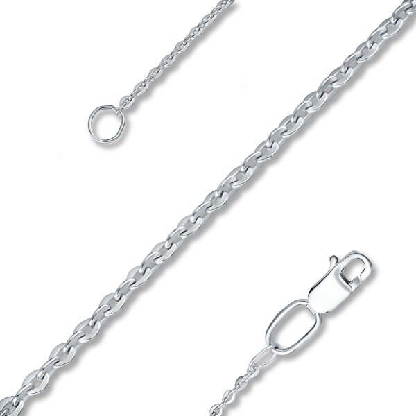 Ювелирное изделие - Цепь из белого золота в магазине Best-Gold 154894