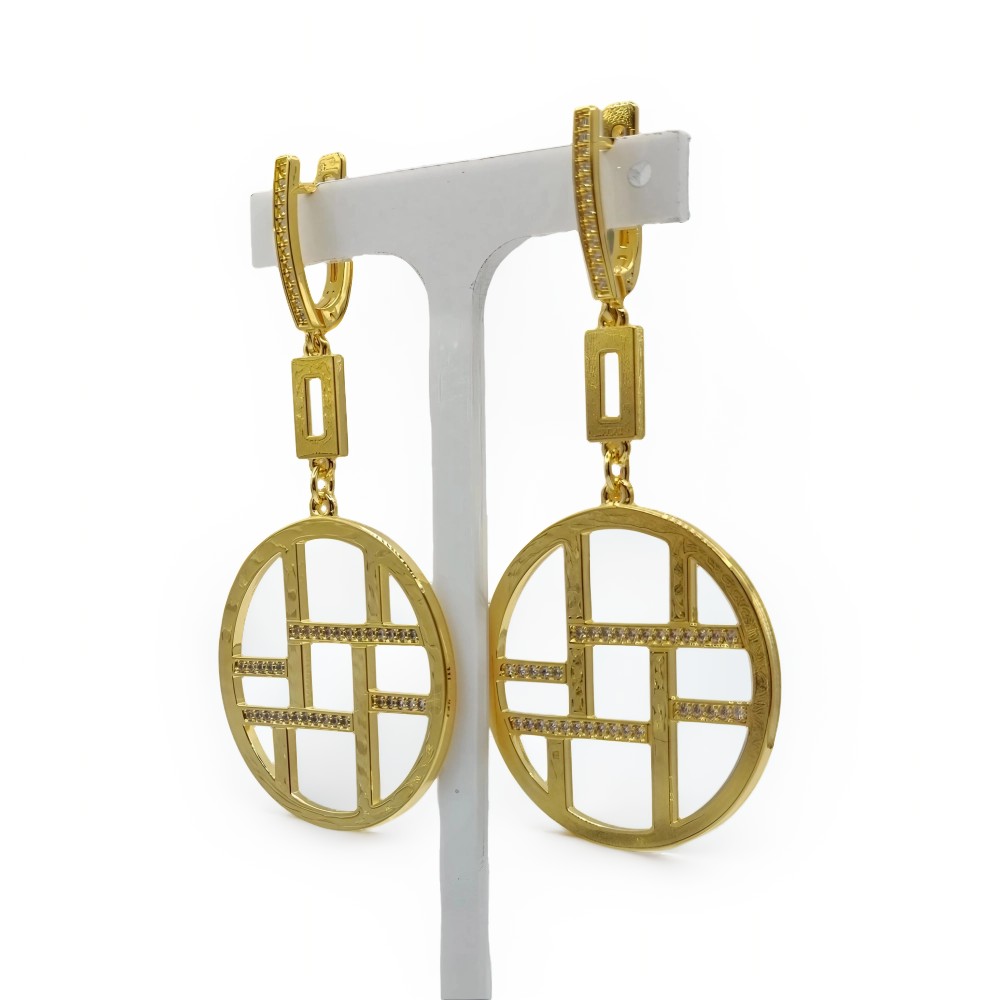 Ювелирное изделие - Серьги из ювелирного сплава в магазине Best-Gold 148958