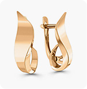 Золотые украшения без вставок